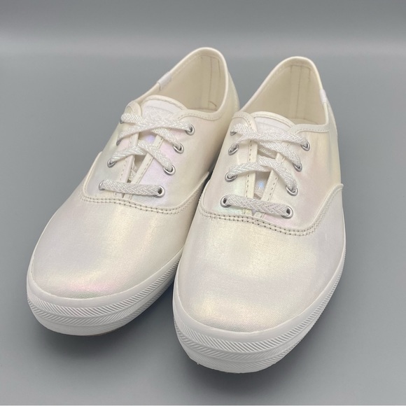 Keds Women's Shimmering White Sneakers - Picture 1 of 12